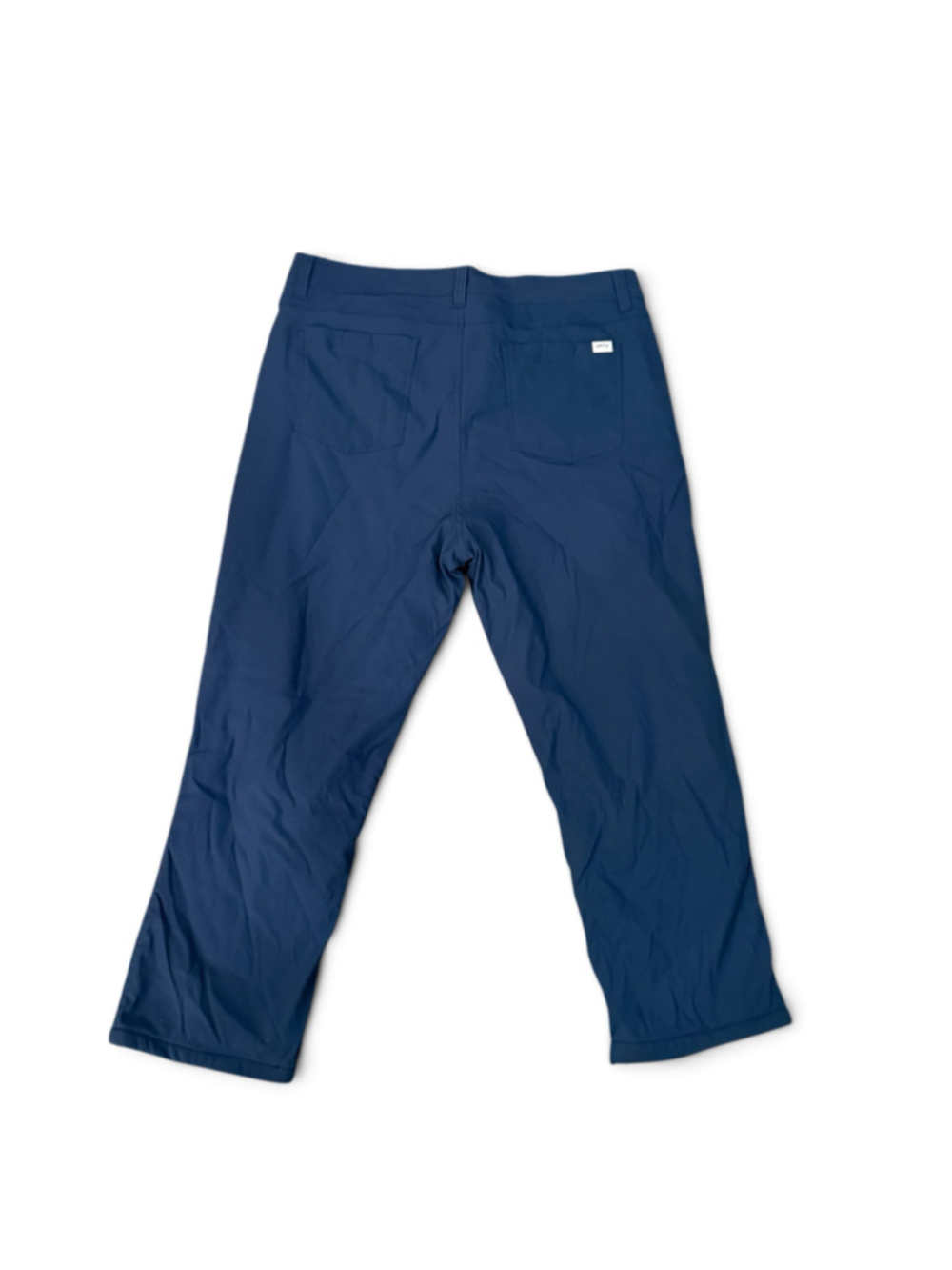 Orvis Mens Fleece Lined Pants Navy Blue Nylon Stretch Outdoor Hiking Sz 36x29 - Picture 4 of 8